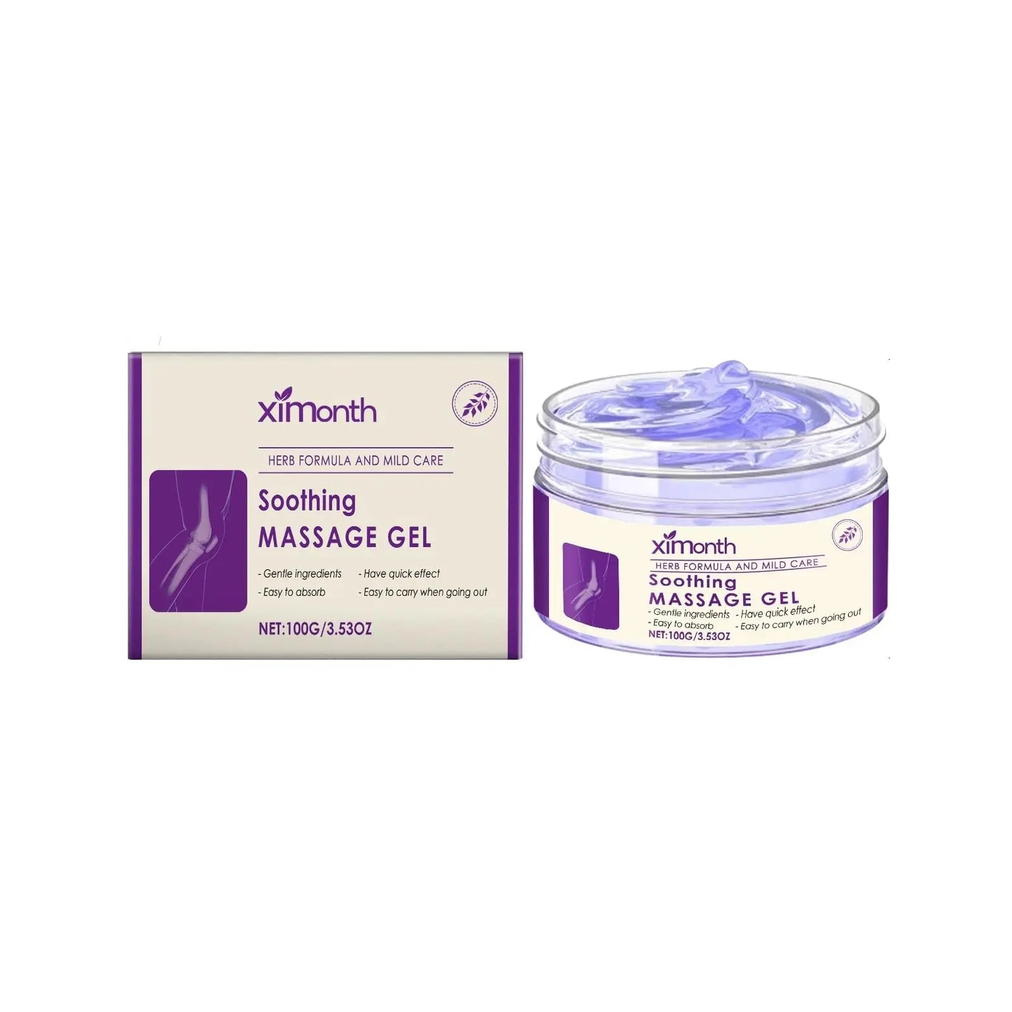 Natural Plant Joint Gel Gentle Skin-Friendly Massage Cream for Men & Women Relief