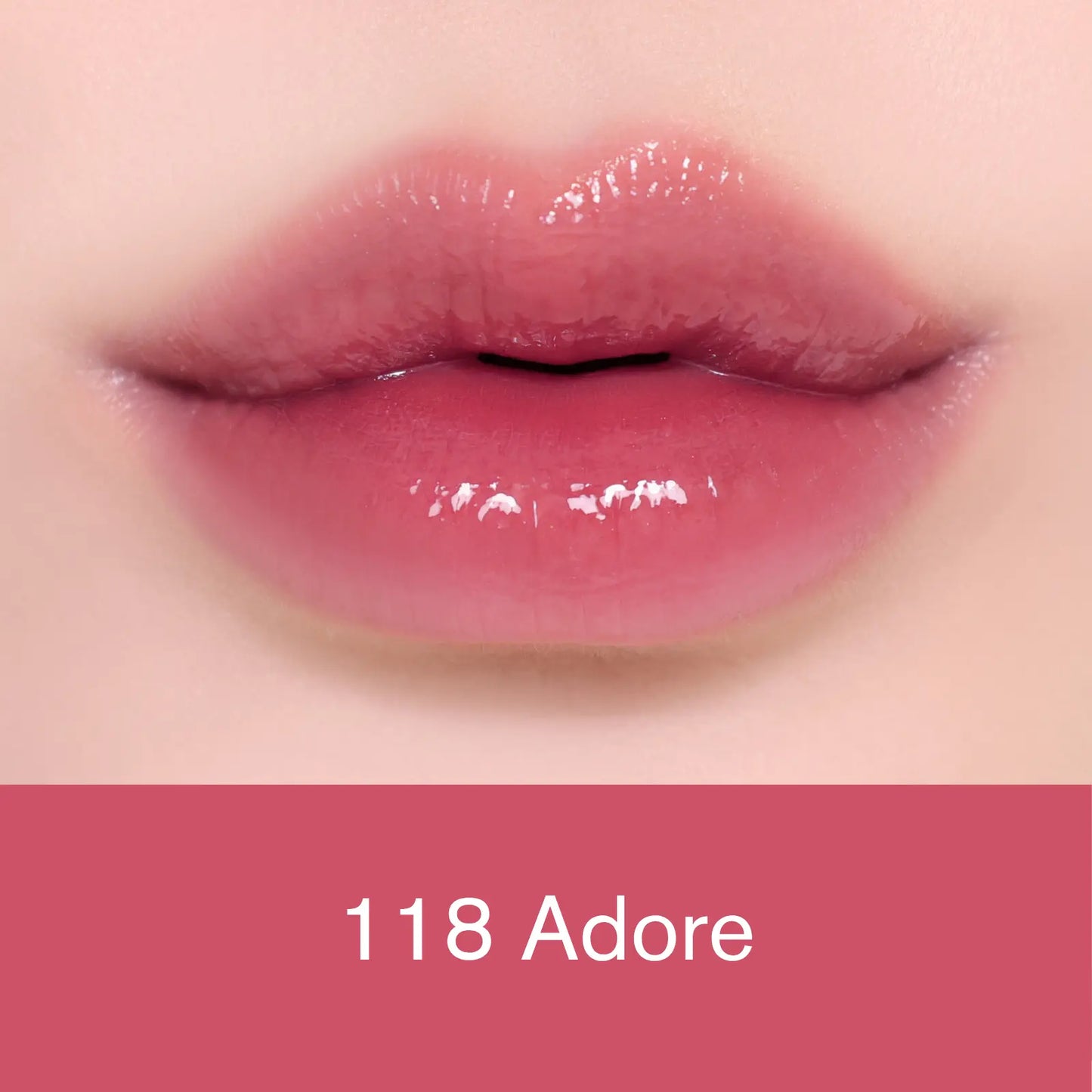 Laka Full-Size Fruity Glam Tint - Lightweight Glossy Lip Tint in 49 Shades
