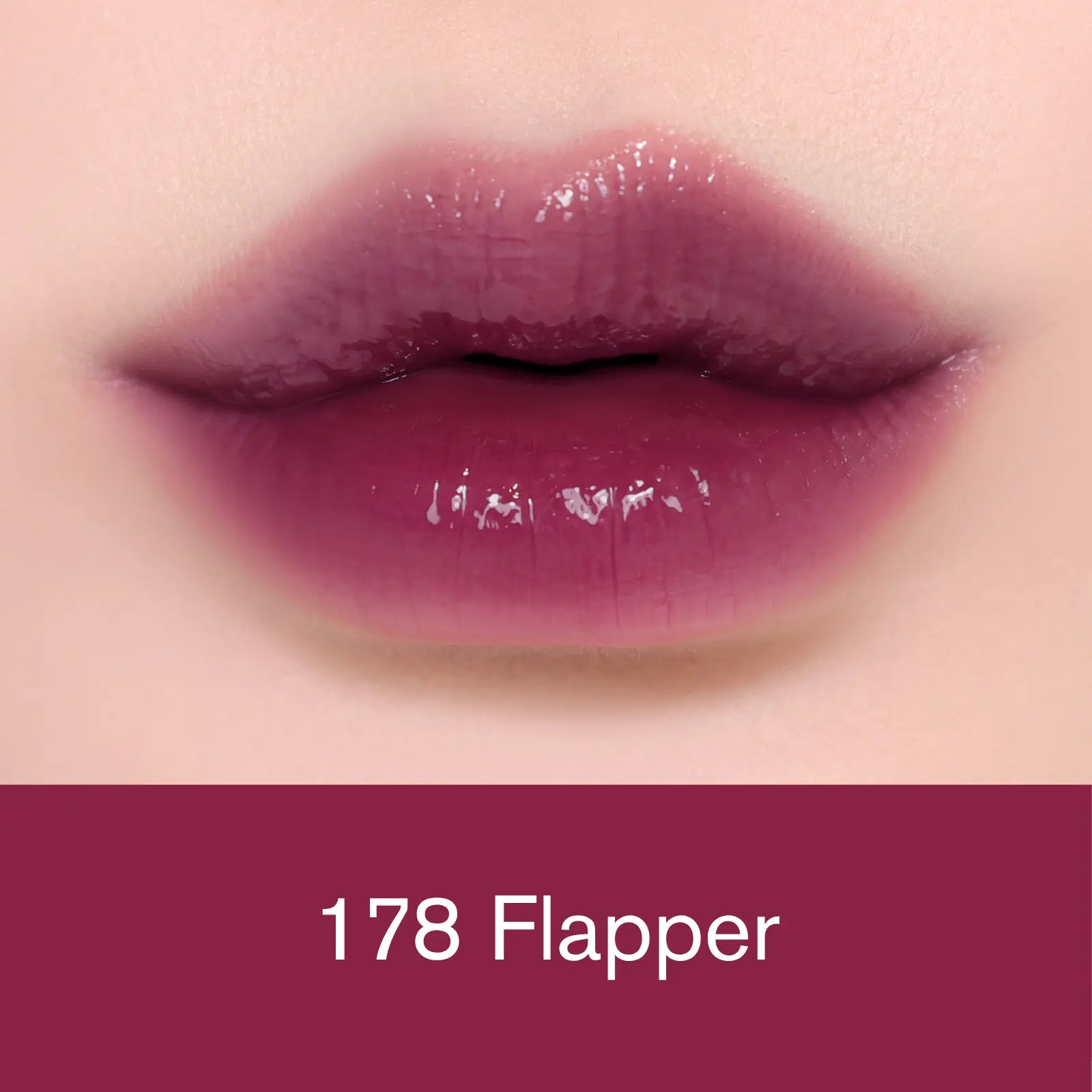 Laka Full-Size Fruity Glam Tint - Lightweight Glossy Lip Tint in 49 Shades