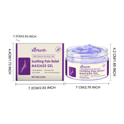Natural Plant Joint Gel Gentle Skin-Friendly Massage Cream for Men & Women Relief