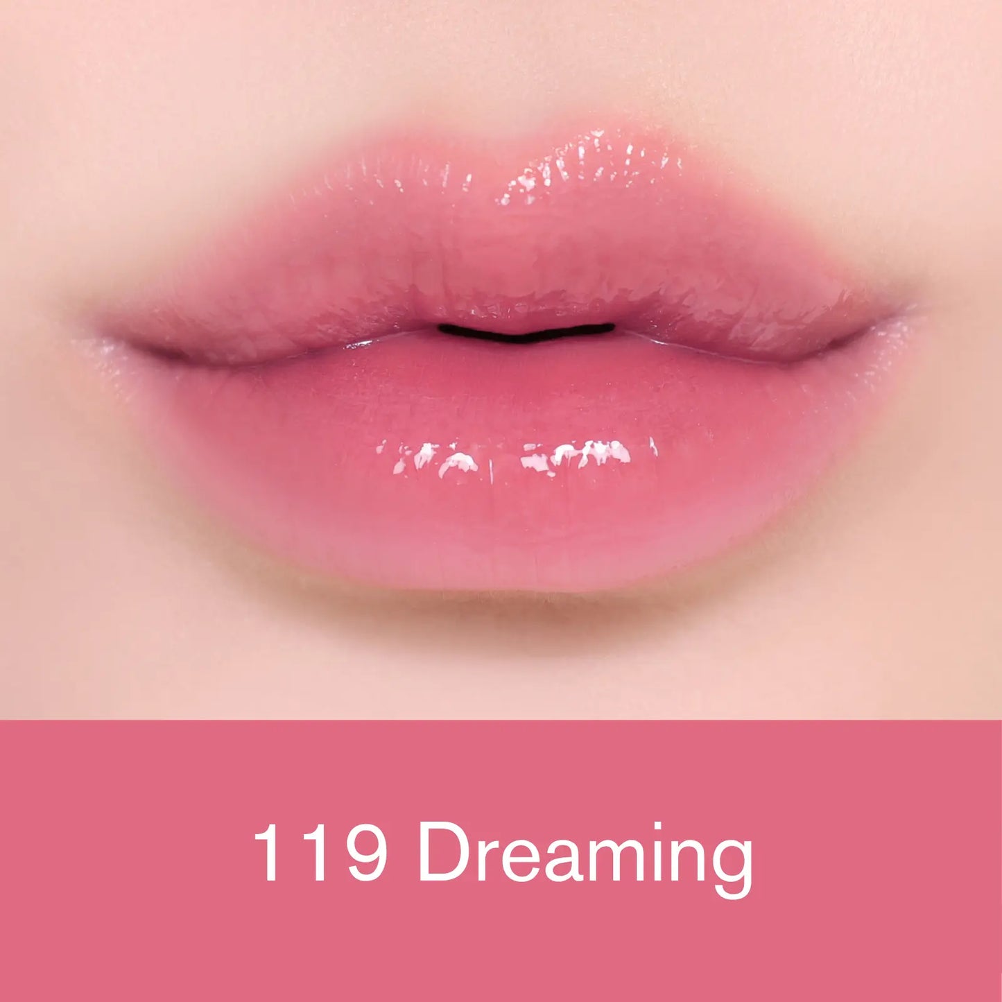 Laka Full-Size Fruity Glam Tint - Lightweight Glossy Lip Tint in 49 Shades