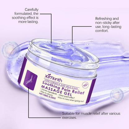 Natural Plant Joint Gel Gentle Skin-Friendly Massage Cream for Men & Women Relief