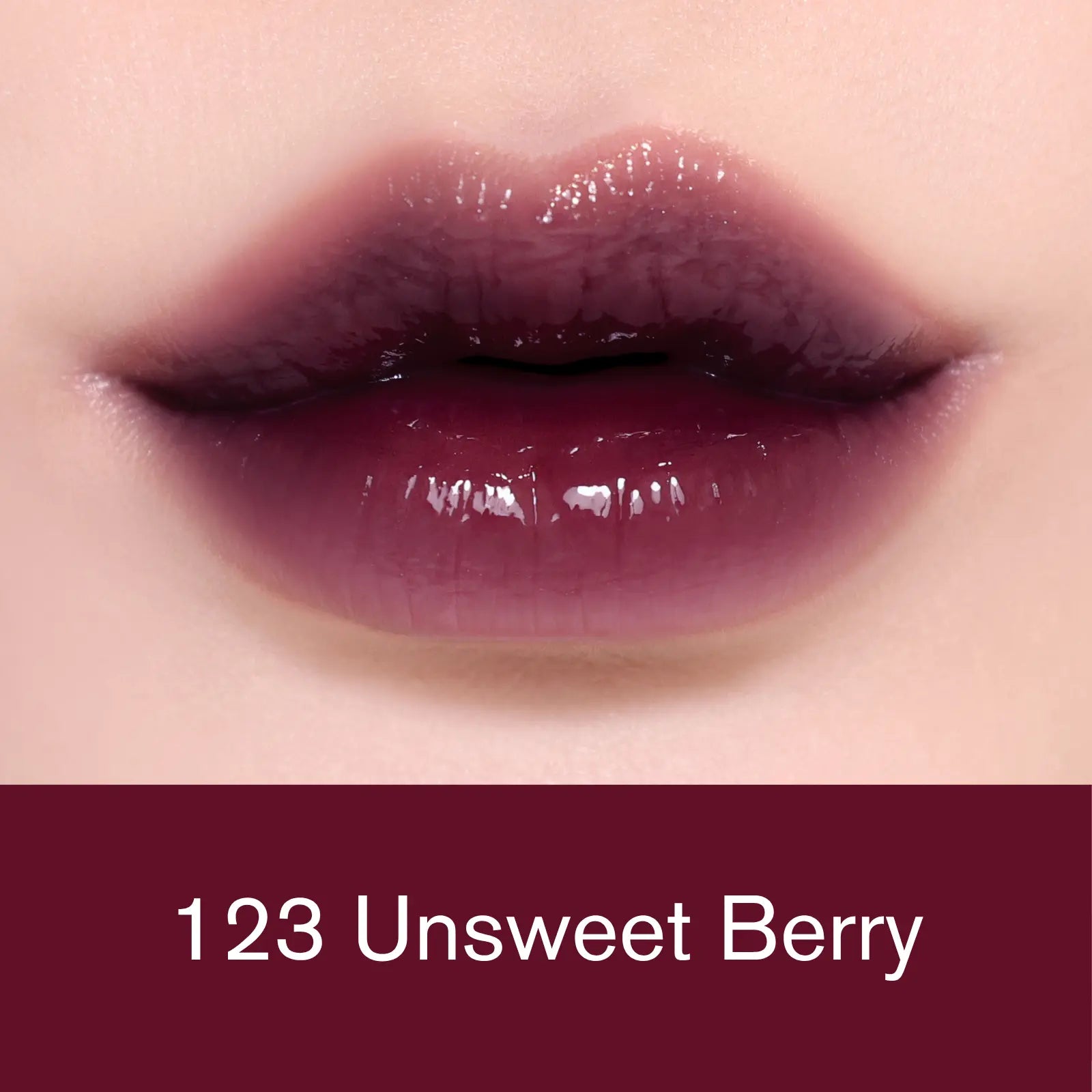 Laka Full-Size Fruity Glam Tint - Lightweight Glossy Lip Tint in 49 Shades