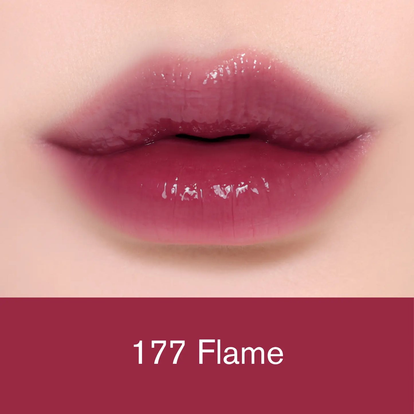 Laka Full-Size Fruity Glam Tint - Lightweight Glossy Lip Tint in 49 Shades