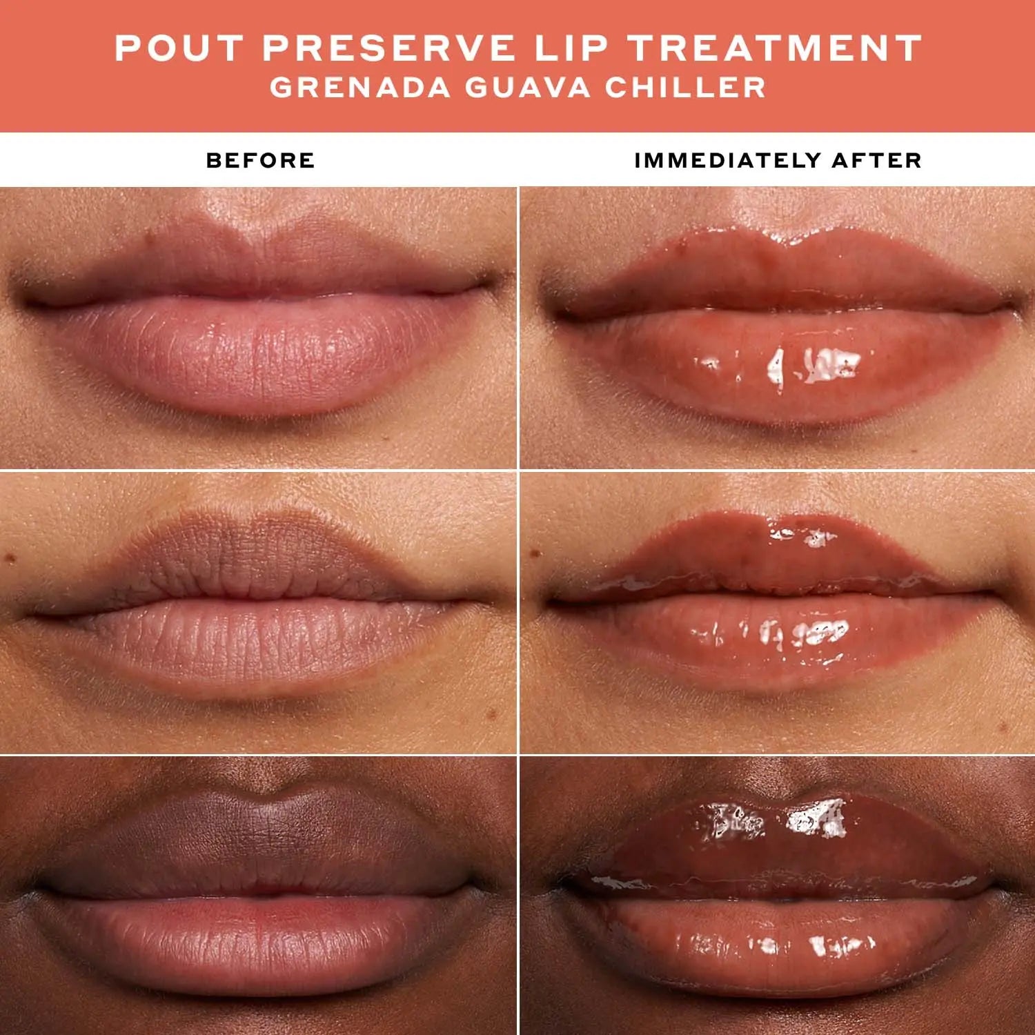 Pout Preserve Peptide Lip Treatment Chillers